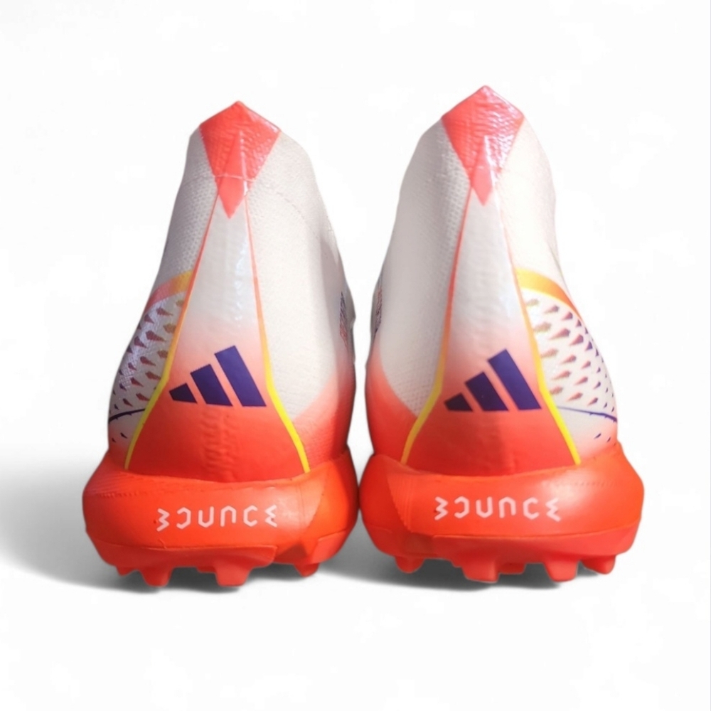 Adidas Predator Edge.1 GZ6101 White Mens Football Soccer Shoes Cleats 6.5 - Picture 4 of 10